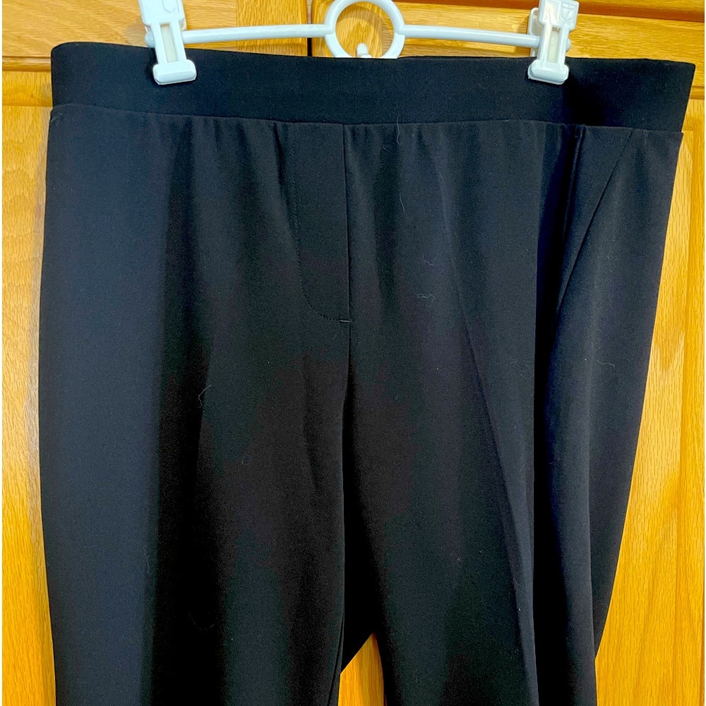 Vince Camuto Split Hem Crepe Pants 1x